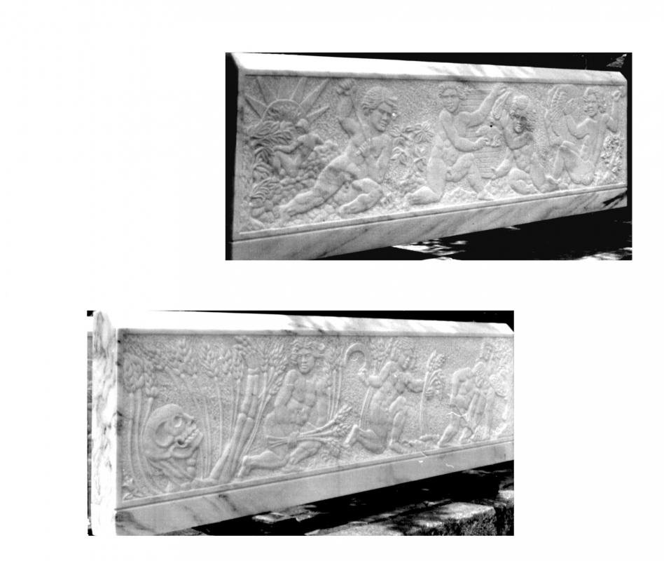 Bas reliefs tombeau